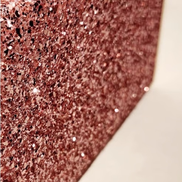 Henri Bendel rose pink Glitter Minaudiere handbag - Picture 2 of 9